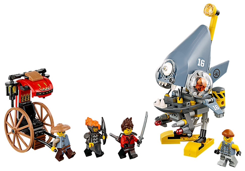 lego ninjago sets from the movie